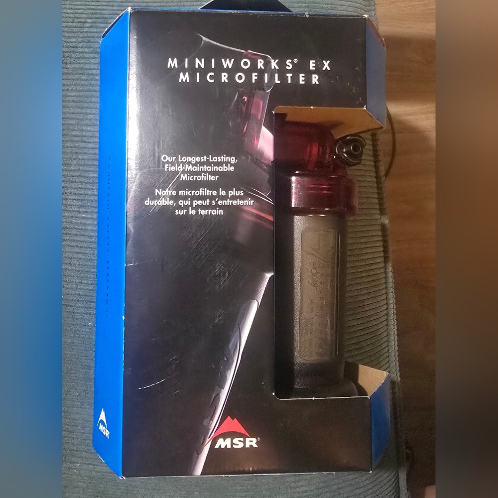 MSR Water Microfilter
